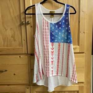 Wrangler American Flag Tank